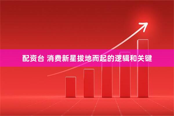 配资台 消费新星拔地而起的逻辑和关键